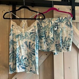 LIKE NEW Hem & Thread Camisole and Short Set